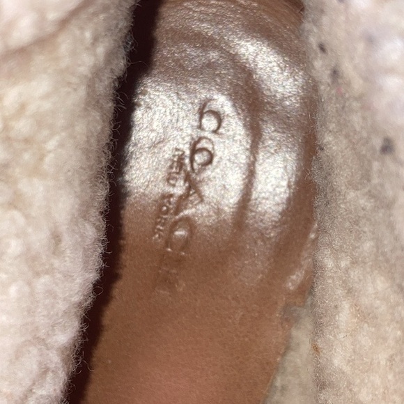 Women’s Coach Karson Wedge Fur Boots - Picture 4 of 7